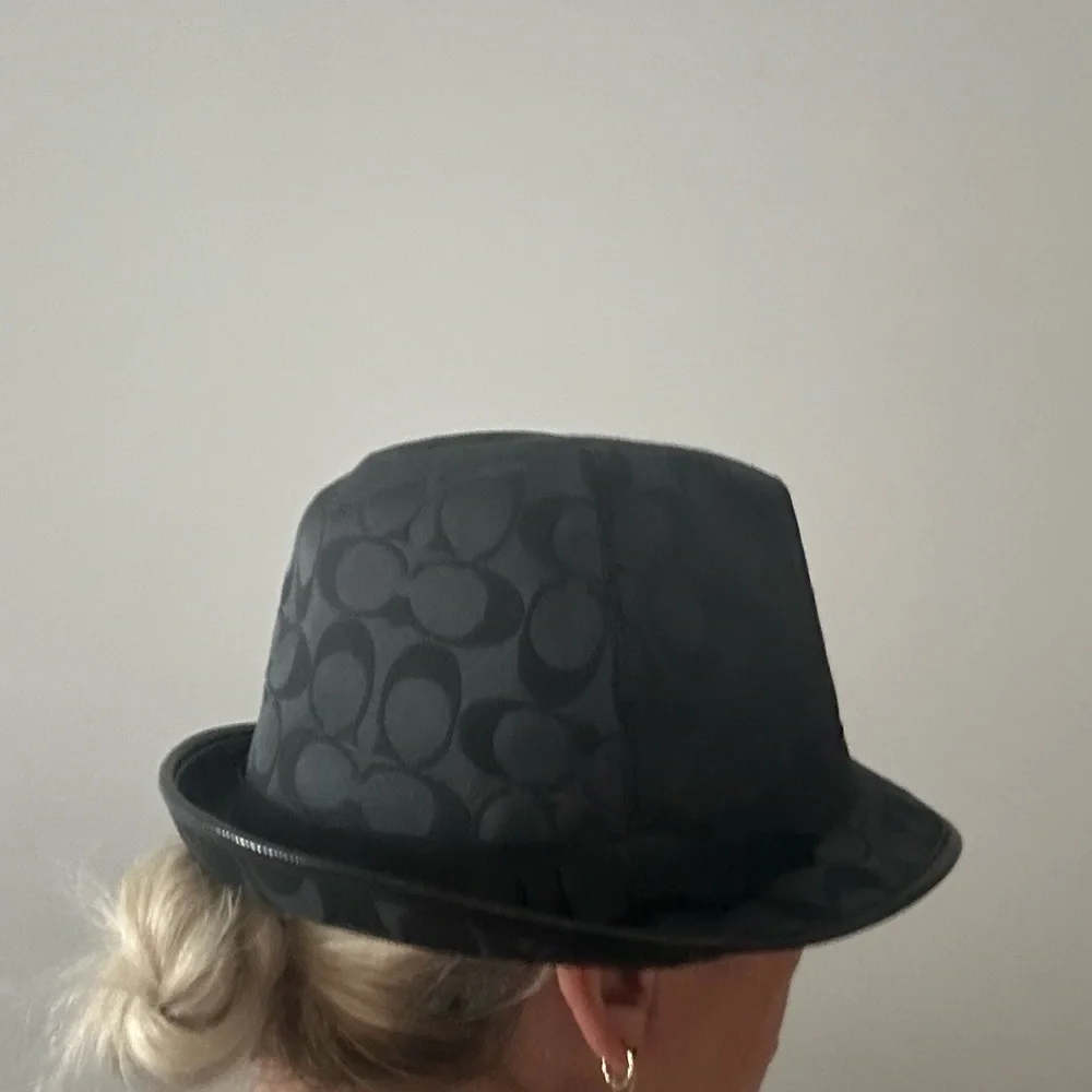 Coach Black Monogram Hat - Picture 7 of 7